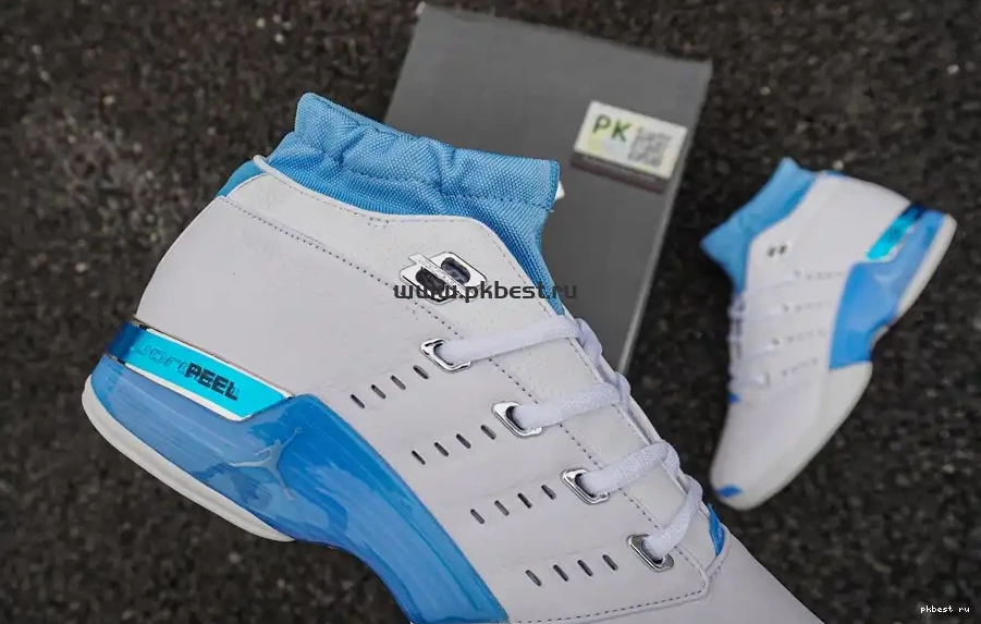 GOD PK 17 Jordan SHIP MATERIALS Blue TO Retro RETAIL SP READY University Low 0604